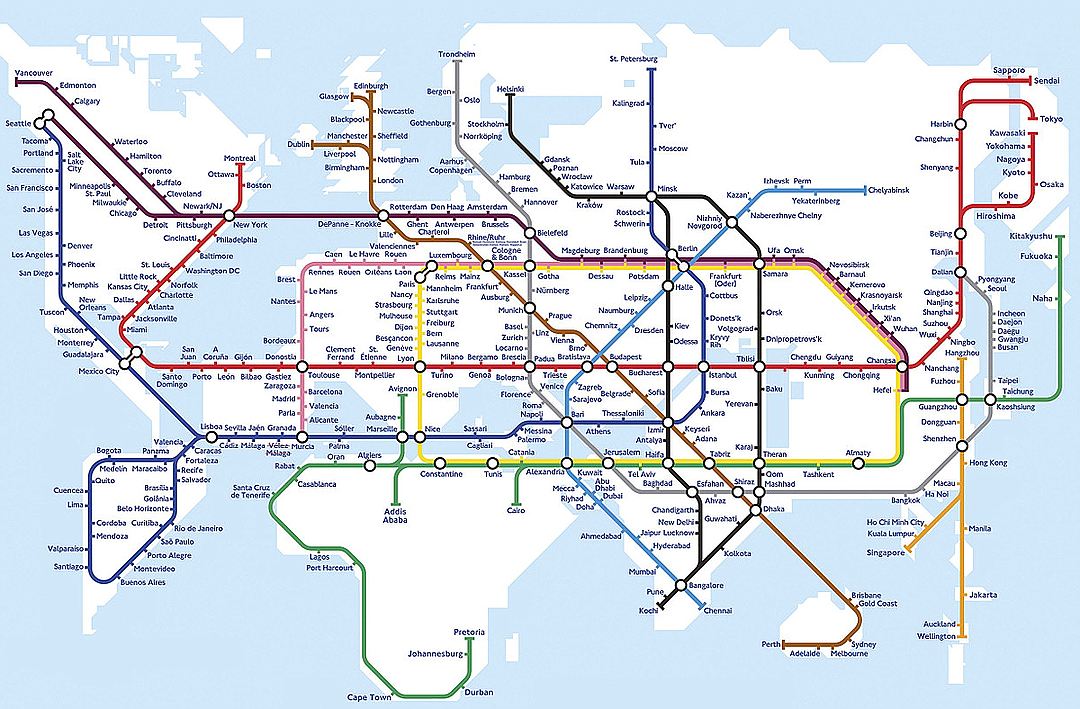 Глобальная схема метро